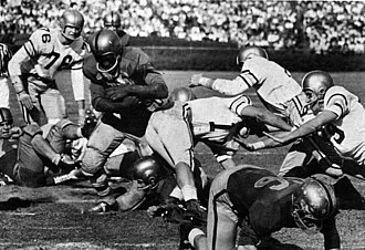 In 1956, Grier was the first to break the Sugar Bowl's color-barrier.