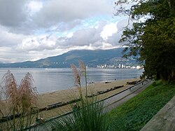 Third Beach is one of many beaches located in Vancouver. Given the city's proximity to the ocean and mountains, the area is a popular destination for outdoor recreation.
