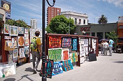 Cortázar Square in the Palermo neighborhood, city of Buenos Aires.