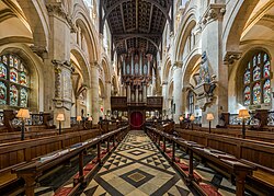 Choir and organ of Christ Church Cathedral