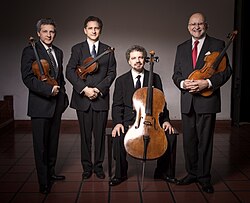 Cuarteto Latinoamericano, a renowned string quartet formed in Mexico in 1981, known internationally for championing Latin American composers.