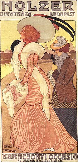 Poster for the Holzer Fashion Store, 1902
