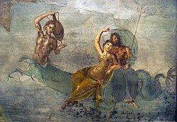 Fresco of Neptune and Salacia, Pompeii