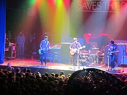 Saves the Day was one of the more successful emo bands during the late 1990s and early 2000s, when emo was still primarily underground.