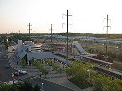 Hamilton station's building