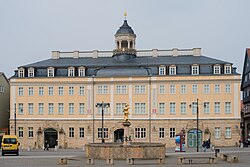 The former Ducal Palace of Eisenach, finished in 1748 by Ernest Augustus I, Duke of Saxe-Weimar-Eisenach