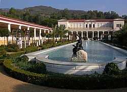 The Getty Villa is one of the two campuses of the J. Paul Getty Museum, alongside the Getty Center.
