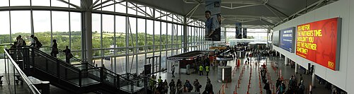 Terminal interior