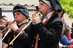 Launeddas players