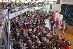 2019 regional conference of the Social Democratic Party of Germany in Nieder-Olm