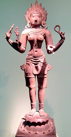 A Tamil depiction of Kali from the 12th century