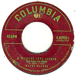 Columbia used this label for its 45 r.p.m. records from 1951 until 1958.