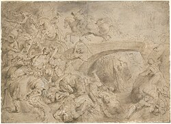The Battle of Cadore, which triggered the War of the League of Cambrai