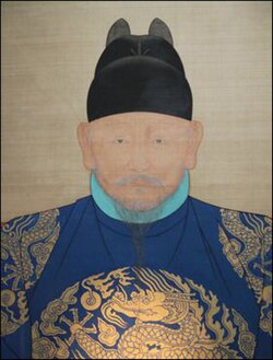 King Taejo's portrait