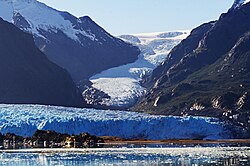 Amalia Glacier, located in Bernardo O'Higgins National Park
