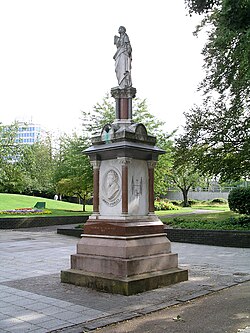 Statue commemorating James Starley