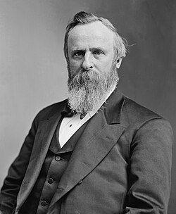 President Rutherford Hayes, arbitrator, who awarded the Central Chaco to Paraguay