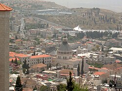 View of modern Nazareth