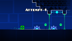 The beginning of Electroman Adventures, the 13th level