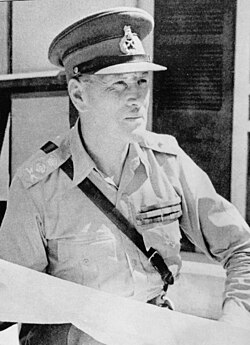 Sir Claude Auchinleck as the last Commander in Chief of British India