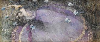 Frances MacDonald – Ophelia 1898
