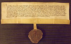 Document of 1389 on the election of the mayor of Stockholm