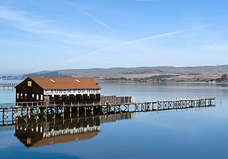 Brock Schreiber Boathouse on Tomales Bay