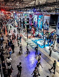 A part of the General Exhibition Area at TGS 2018