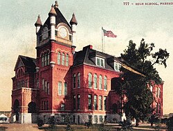 Fresno High School in 1896