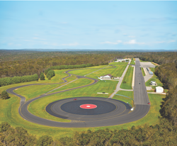 The Consumer Reports auto test track in East Haddam, Connecticut