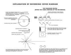 Explanation of the Voyager record cover diagram, as provided by NASA