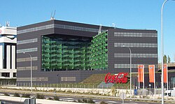 Coca-Cola Company's office building in Madrid (Spain)