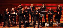 The Spanish Harlem Orchestra in Manhattan. New York City is home to nearly 3 million Latino Americans, the largest Hispanic population of any city outside Latin America and Spain.