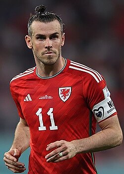 Gareth Bale played a record 111 matches for Wales between 2006 and 2022, and is also Wales top goalscorer with 41 goals.