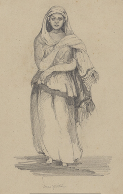Mariquita, a young mestiza woman from Guayaquil in 1847–48, by Adele de Dombasle