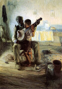 The Banjo Lesson by Henry Ossawa Tanner, 1893