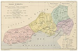Adana Vilayet in 1892