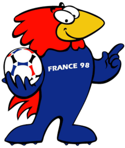 Footix, the official mascot of the tournament