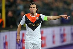 Team captain Darijo Srna, one of the greatest players in the history of the team[11] and considered by some "the icon of Shakhtar."[30]