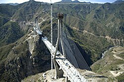 Baluarte Bridge, the highest bridge in the Americas
