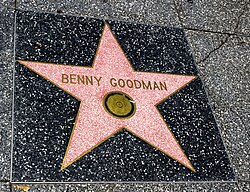Goodman's star on Hollywood Walk of Fame