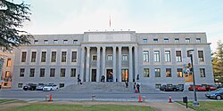The Spanish National Research Council headquarters, the principal filming location of part 1 and 2 of Money Heist