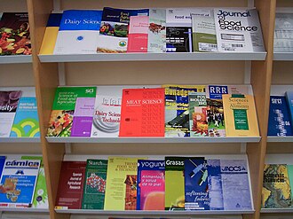 There are different types of peer-reviewed research journals; these specific publications are about food science.