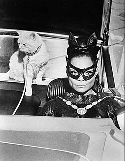 Kitt as Catwoman in the Batman television series, 1967