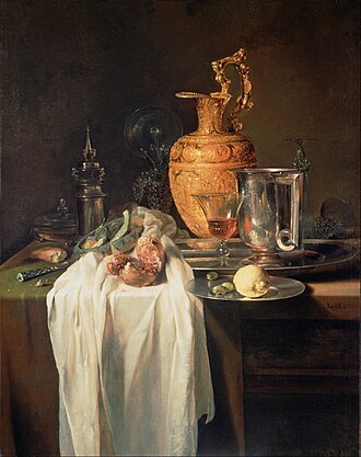 Willem Kalf (1619–1693), oil on canvas, The J. Paul Getty Museum