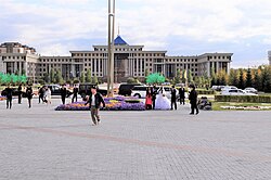 The building of the Ministry of Defense (Kazakhstan)