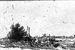 Example of etching