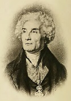 Joseph de Maistre, a French philosopher and proponent of the Counter-Enlightenment