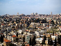Sheikh Jarrah, a predominantly Arab neighbourhood on the road to Mount Scopus