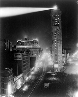 The Great White Way: Broadway south from 42nd street (1908)